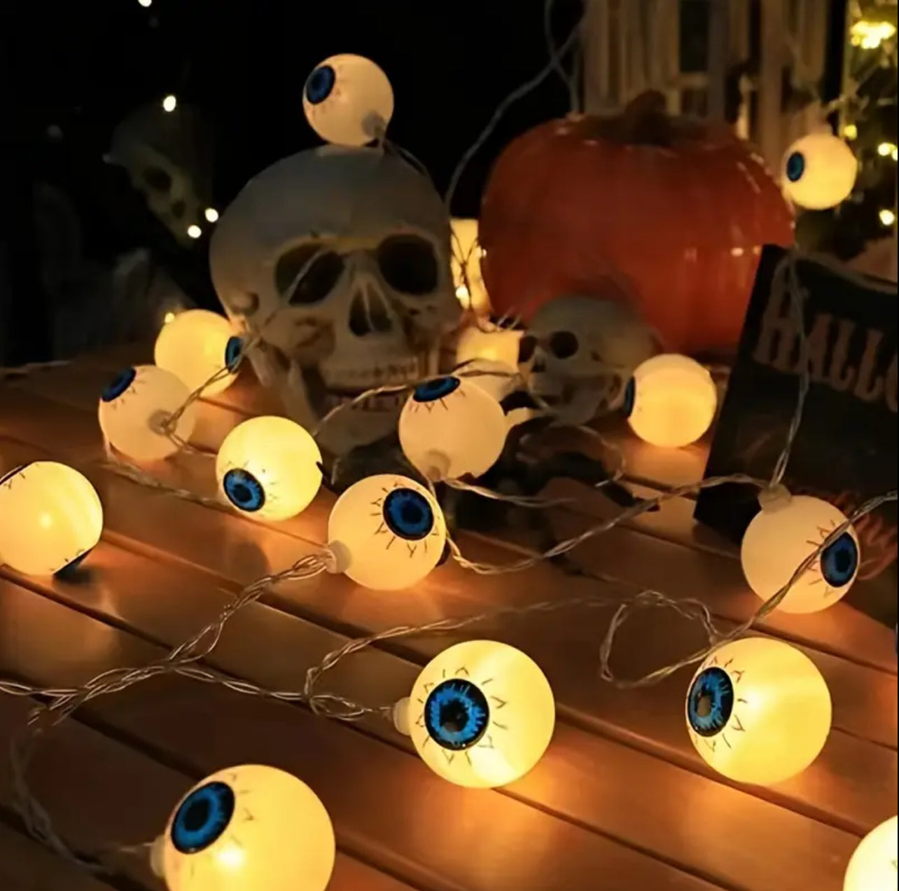 Halloweenowe lampki